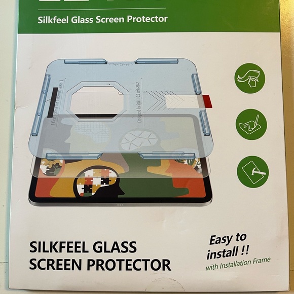 NEW! BIOTON Silkfeel Glass Screen Protector for APPLE iPad 7/8/9/10th Gen. 10.2" - Picture 2 of 3